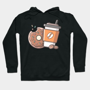 Coffee & donut Hoodie